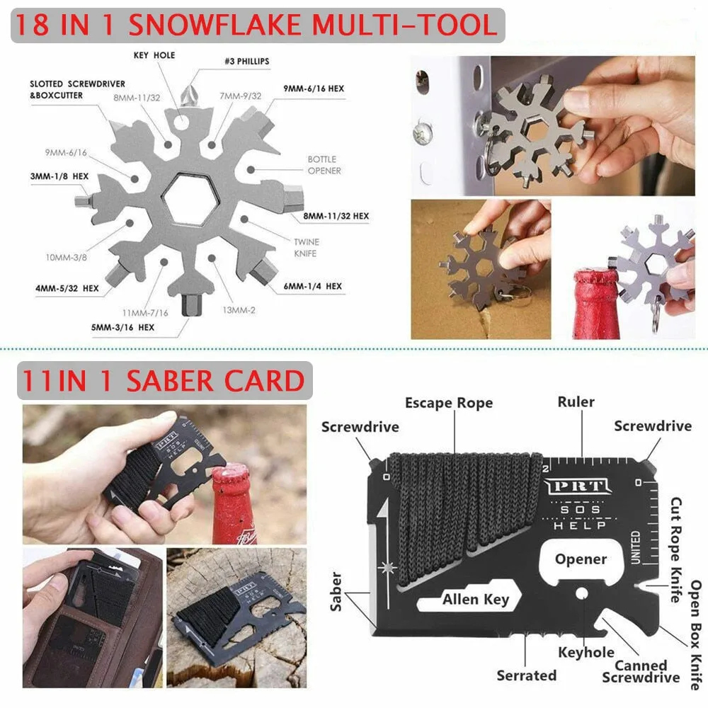 16 in 1  Outdoors First Aid Kit Survival Kit