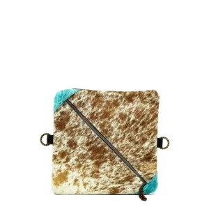 Accessory Bag - Exotic Brindle w/ Turquoise Denver Tool