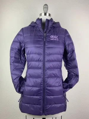 Women's CR Eggplant Down Jacket
